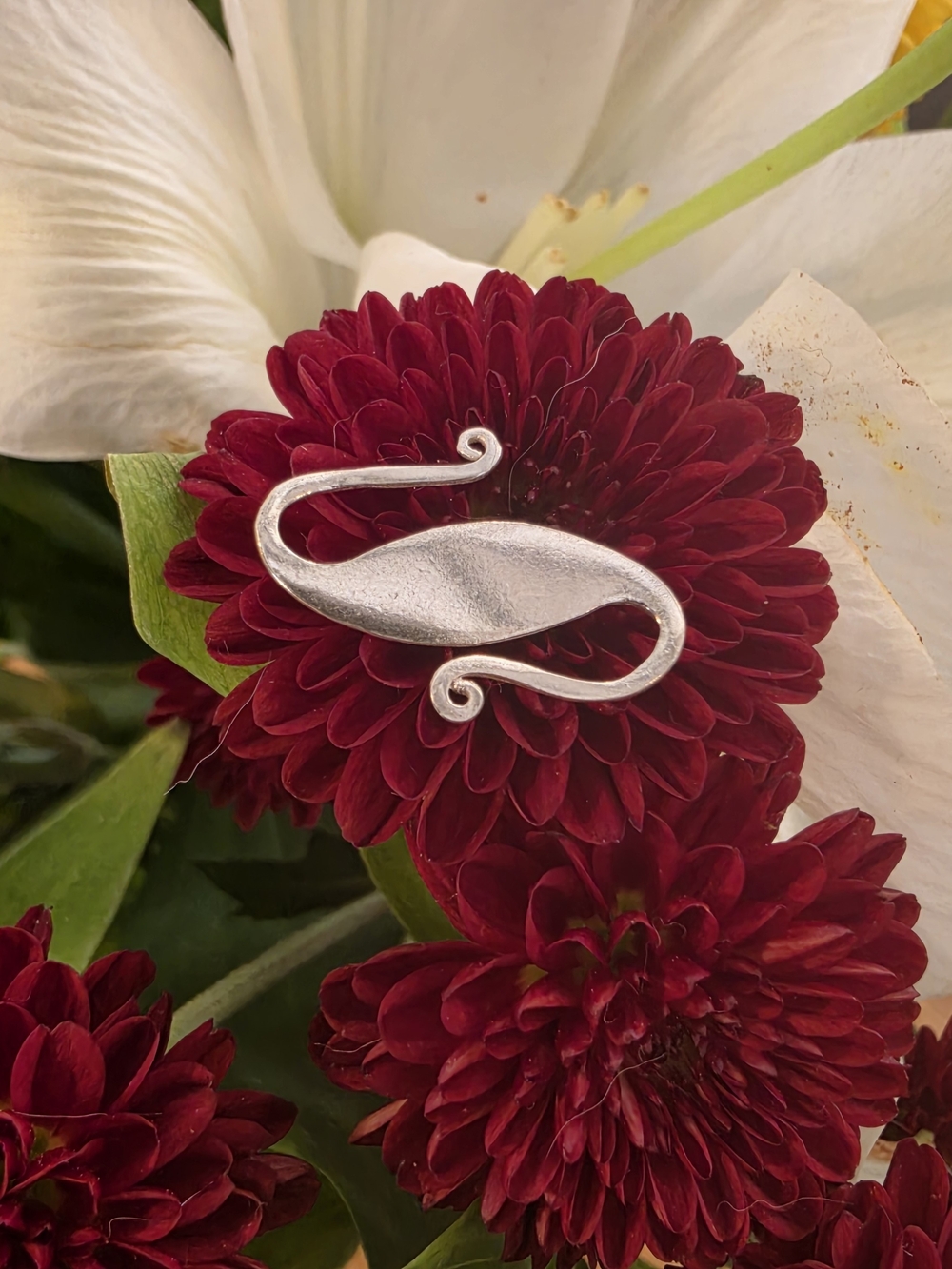 Retired Silpada Sterling Silver Scroll S-Hook Necklace Converter Extender